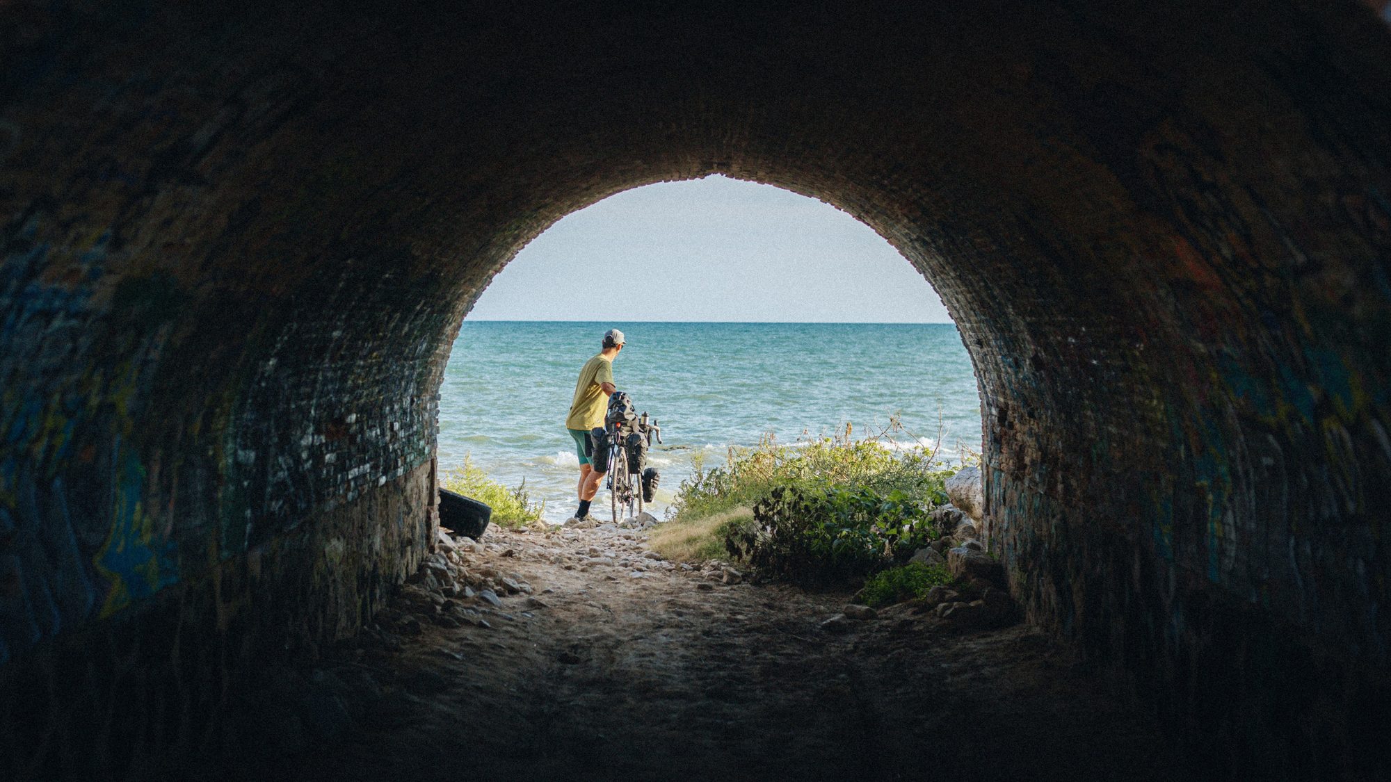 Cycling on coastal roads 1