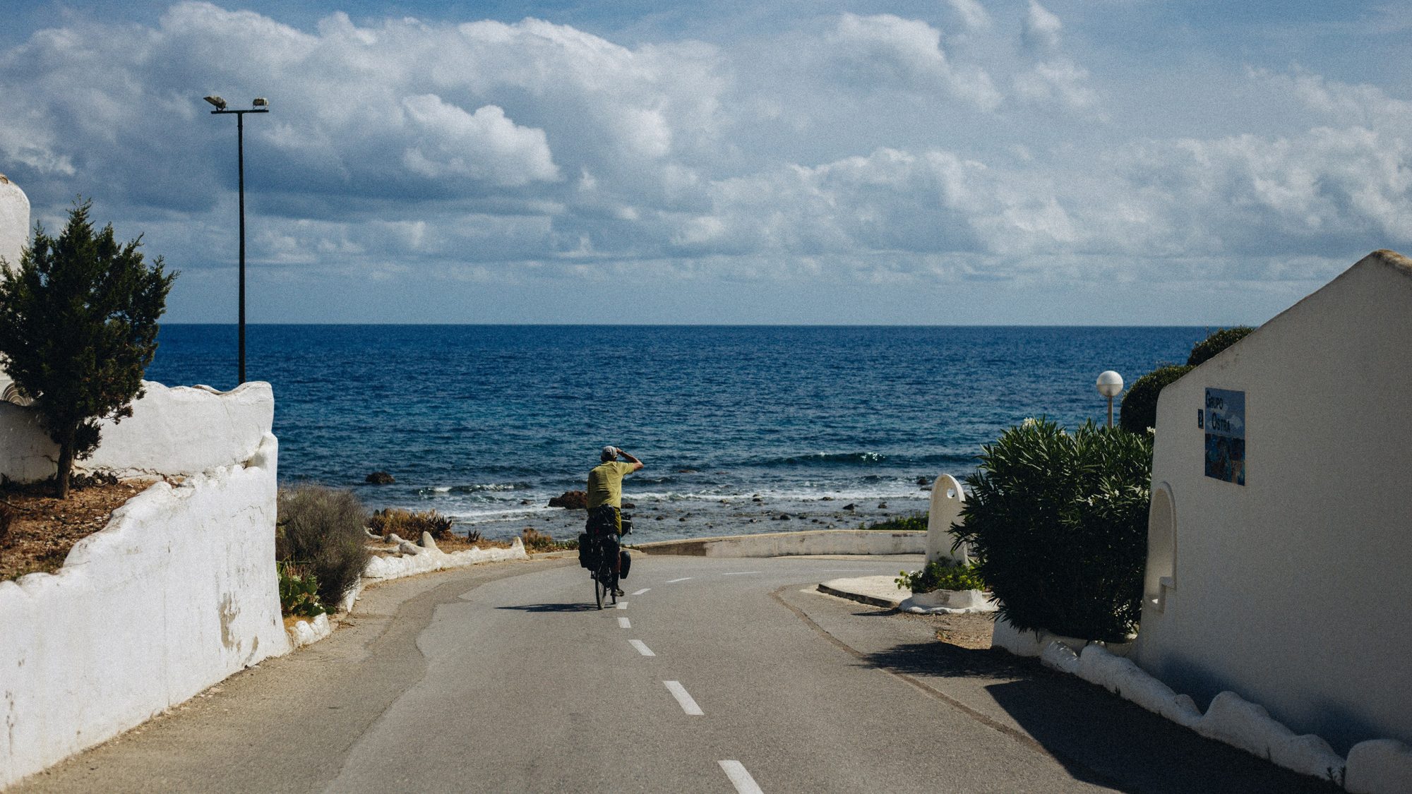 Cycling on coastal roads 2
