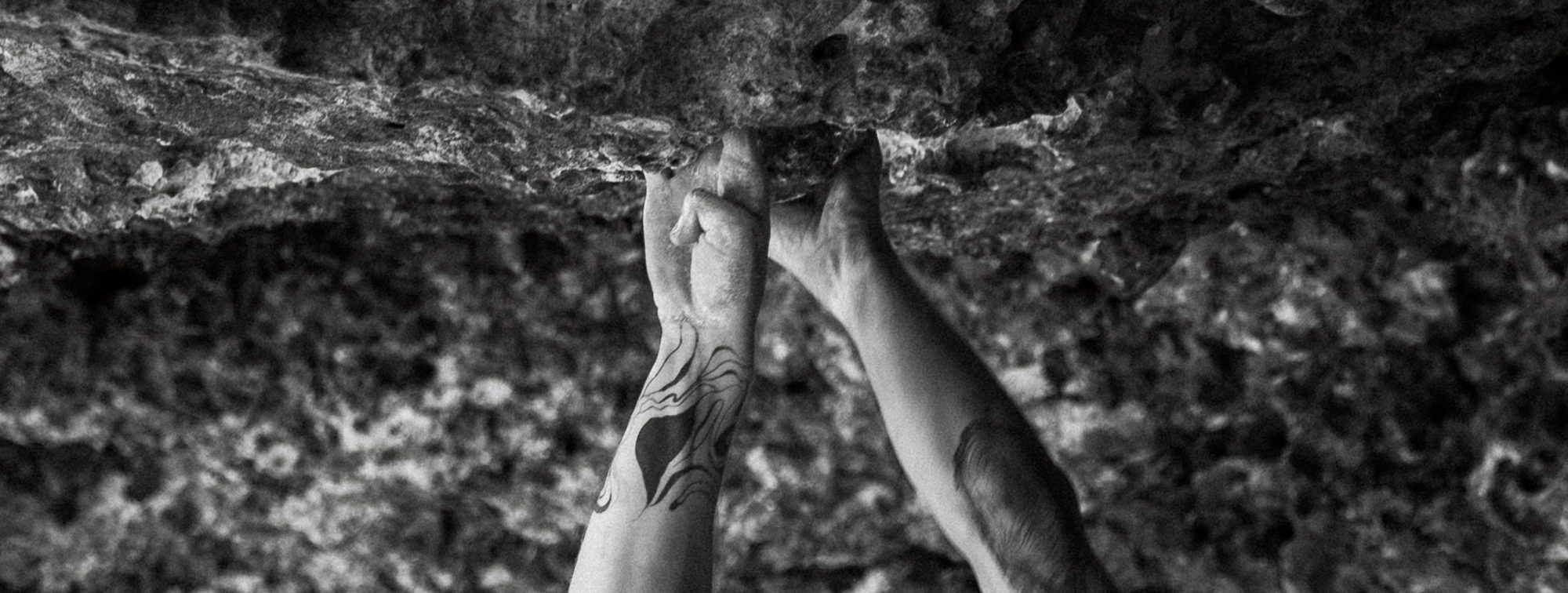Sport climbing on a rock wall 7